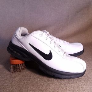 Nike Womens White Leather Golf Shoes